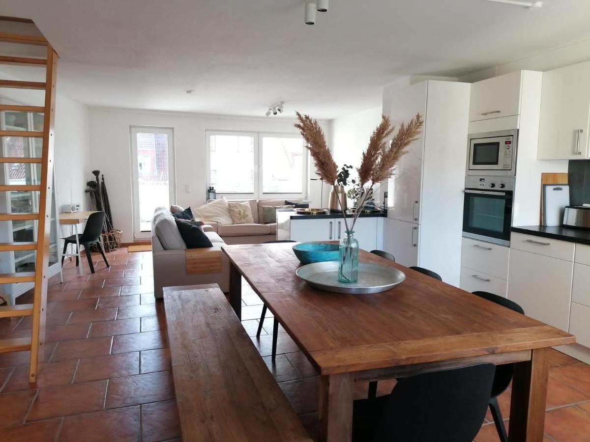 Townhouse Altstadt Wismar Upper Apartment Mit Zwei Terrassen Ngoại thất bức ảnh